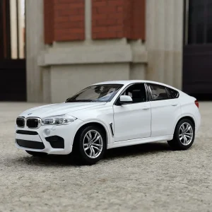 1:24 BMW X6M SUV Alloy Car Diecasts & Toy Vehicles Car Model Miniature Scale Model Car Toys For Children