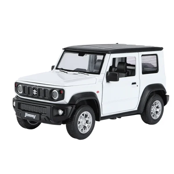 1:24 Suzuki Jimny Alloy Die Cast Toy Car Model Sound and Light Pull Back Children's Toy Collectibles Birthday gift - Image 4