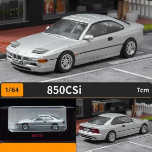 1:64 BMW 850 CSi Alloy Car Diecasts & Toy Vehicles Car Model Miniature Scale Model Car For Children