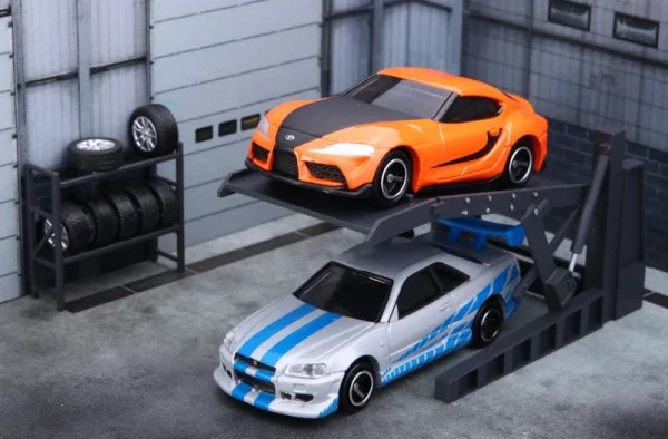 TOMY Fast & Furious Supra Nissan GTR R34 AE86 Alloy Car Diecasts & Toy Vehicles Car Model Miniature Scale Model Car For Children - Image 2