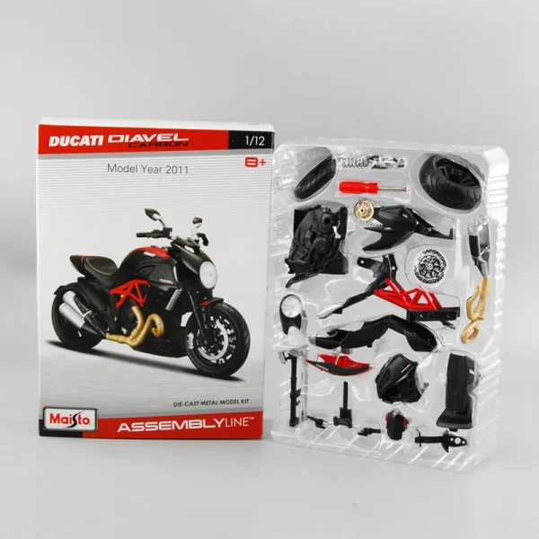 Maisto 1/12 Yamaha YZF450F Assembled Version Motorcycle Model Toy Vehicle Collection Shork-Absorber Off Road Autocycle Toy - Image 3