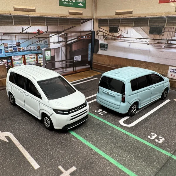TOMY HONDA FREED MPV 44# Alloy Car Diecasts & Toy Vehicles Car Model Miniature Scale Model Car For Children - Image 6