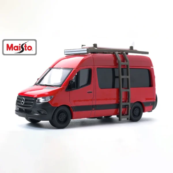 Maisto Mercedes-Benz Sprinter MPV Alloy Car Diecasts & Toy Vehicles Car Model Miniature Scale Model Car Toy For Children - Image 3
