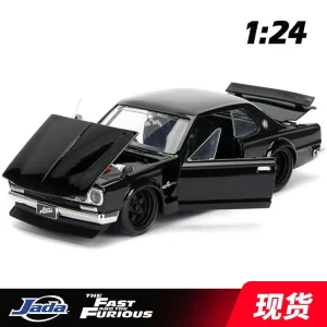 JADA 1:24 Nissan SKYLINE 2000 GTR KPGC10 Alloy Car Diecasts & Toy Vehicles Car Model Miniature Scale Model Car For Children