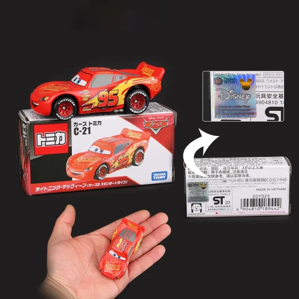 Takara Tomy Cars Lightning McQueen Jackson Storm Alloy car model die-casting collection gift giving classic children's gift toys - Image 4