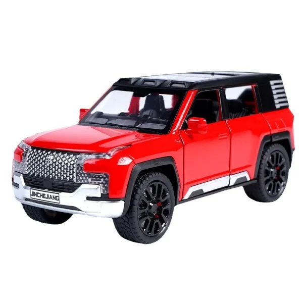 1:32 BYD Look UPAT U8 SUV Alloy Die Cast Toy Car Model Sound and Light Pull Back Children's Toy Collectibles Birthday gift - Image 4
