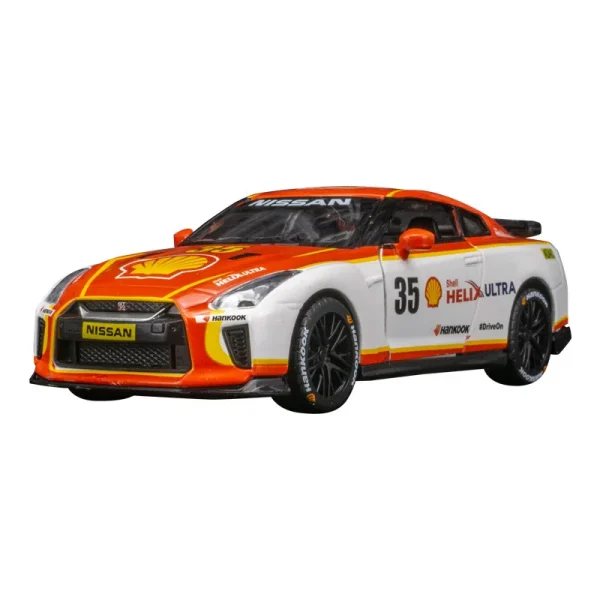 1:32 NISSAN GTR Alloy Car Die Cast Toy Car Model Sound and Light Children's Toy Collectibles Birthday gift - Image 5