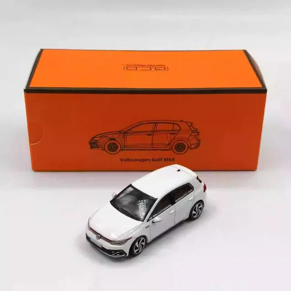 GCD 1:64 Golf GTI MK8 Alloy Car Diecasts & Toy Vehicles Car Model Miniature Scale Model Car Toys For Children - Image 3