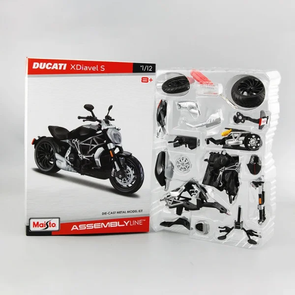Maisto 1/12 Yamaha YZF450F Assembled Version Motorcycle Model Toy Vehicle Collection Shork-Absorber Off Road Autocycle Toy - Image 2