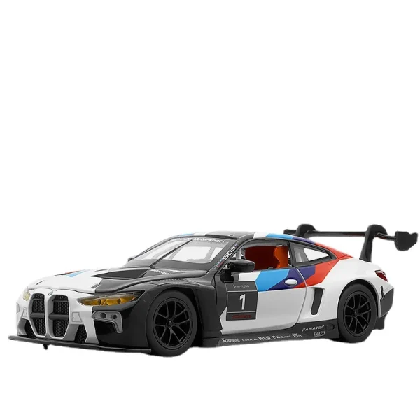 CCA 1:24 BMW M4 GT3 M6 BMW CSL Z4 Alloy Car Diecasts & Toy Vehicles Car Model Sound and light Car Toys For Kids Gifts - Image 6