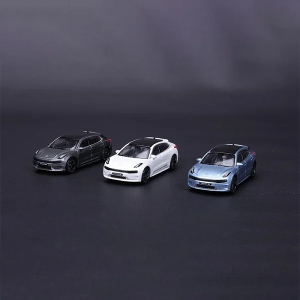 1:64 ZEEKR 001 ZEEKR 009 ZEEKR X Car Model ZEEKER 001 Car Metal Alloy Model Toy Car For Kid Gifts Collection Display box