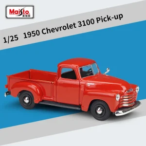 Maisto 1:24 Chevrolet 3100 Pick-up 1950 Alloy Car Diecasts & Toy Vehicles Car Model Miniature Scale Model Car Toy For Children