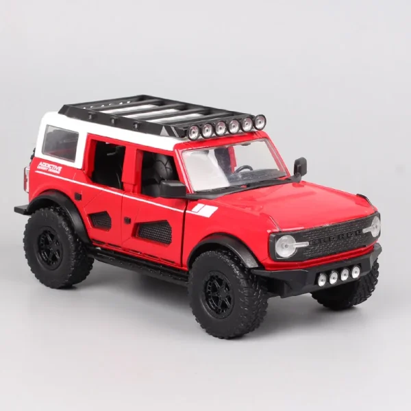 JADA 1:24 FORD BRONCO 2021 Alloy Car Diecasts & Toy Vehicles Car Model Miniature Scale Model Car For Children - Image 5
