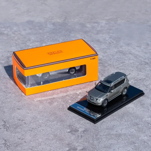 GCD 1:64 Patrol Y62 SUV Alloy Car Diecasts & Toy Vehicles Car Model Miniature Scale Model Car For Children - Image 5