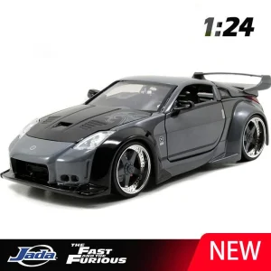 JADA 1:24 Fast & Furious NISSAN 350Z Alloy Car Diecasts & Toy Vehicles Car Model Miniature Scale Model Car Toys For Children
