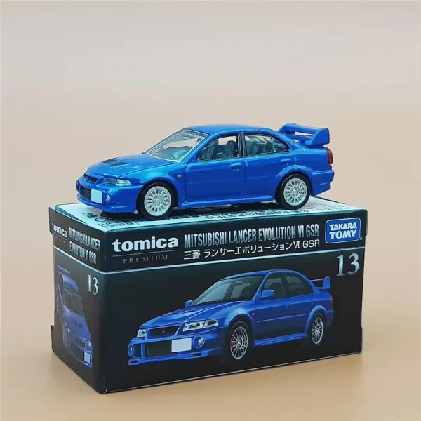 TOMY Mitsubishis JDM Lancer Evo X Alloy Car Diecasts & Toy Vehicles Car Model Miniature Scale Model Car For Children - Image 5