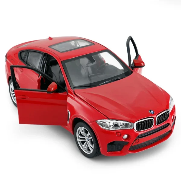 1:24 BMW X6M SUV Alloy Car Diecasts & Toy Vehicles Car Model Miniature Scale Model Car Toys For Children - Image 4