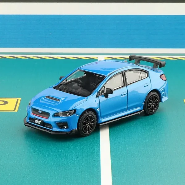 JKM 1:64 JDM Subaru STI WRX S207 Alloy Car Diecasts & Toy Vehicles Car Model Miniature Scale Model Car For Children - Image 4
