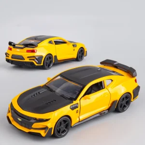 1:32 Camaro Alloy Car Diecasts & Toy Vehicles Car Model Sound and light Pull back Car Toys For Kids Gifts