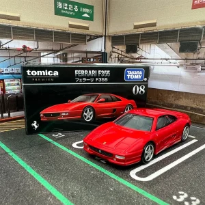 TOMY Ferrari F355 Supercar Alloy Car Diecasts & Toy Vehicles Car Model Miniature Scale Model Car For Children
