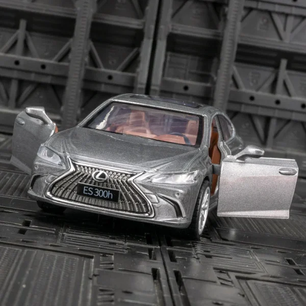 Caipo 1:35 Lexus ES300h Alloy Car Diecasts & Toy Vehicles Car Model Sound and light Pull back Car Toys For Kids Gifts - Image 4