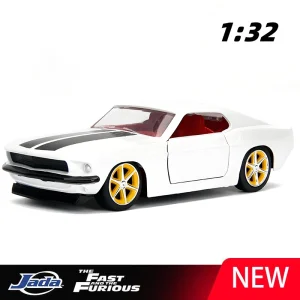 JADA 1:32 Fast & Furious Roman’s Mustang Alloy Car Diecasts & Toy Vehicles Car Model Miniature Scale Model Car For Children