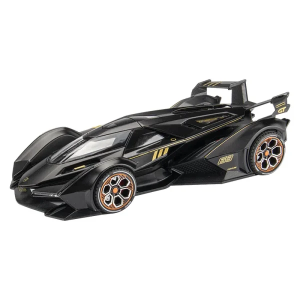 1:22 Lambos Vision Gran Turismo V12 GT Alloy Model Diecast Sound Super Racing Lifting Tail Hot Car Wheel For Children Gifts - Image 4