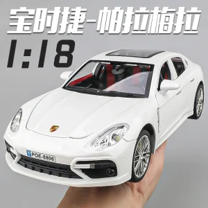 1:18 Panamera Supercar Alloy Car Model Sound and Light Children’s Toy Collectibles Birthday gift