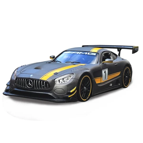 Motornax 1:24 Mercedes-Benz AMG GT3 Alloy Car Diecasts & Toy Vehicles Car Model Miniature Scale Model Car Toys For Children - Image 3