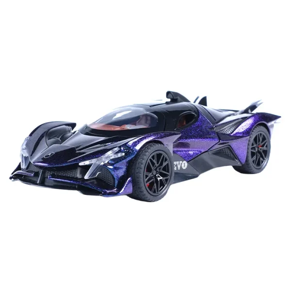 1:32 Apollo Project EVO Alloy Cast Toy Car Model Sound and Light Children's Toy Collectibles Birthday gift - Image 5
