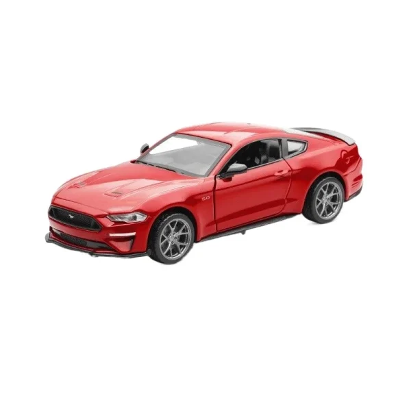 1:34 Ford Mustang GT 2018 Muscle Car Alloy Car Die Cast Toy Car Model Sound and Light Children's Toy Collectibles Birthday gift - Image 5