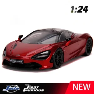 JADA 1:24 Fast & Furious Shaw 720S Alloy Car Diecasts & Toy Vehicles Car Model Miniature Scale Model Car For Children