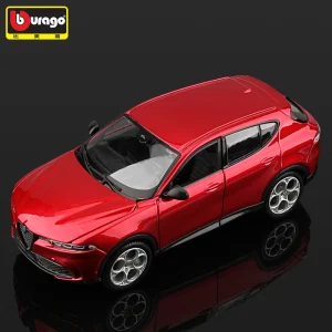 Bburago 1:24 Alfa Romeo Tonale Alloy Car Diecasts & Toy Vehicles Car Model Miniature Scale Model Car Toy For Children