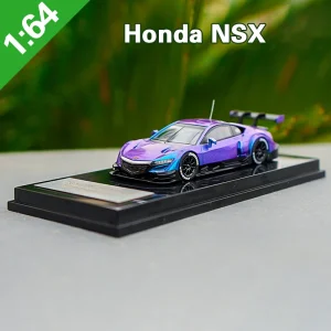 1:64 HONDA NSX GT500 Alloy Car Diecasts & Toy Vehicles Car Model Miniature Scale Model Car For Children