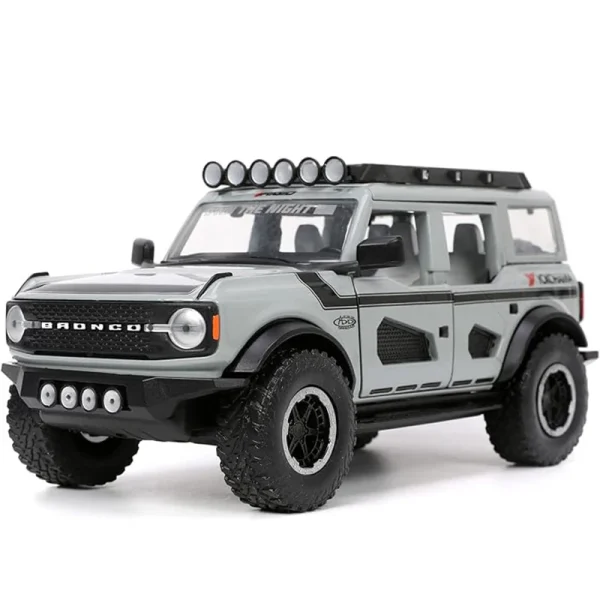 JADA 1:24 FORD BRONCO 2021 Alloy Car Diecasts & Toy Vehicles Car Model Miniature Scale Model Car For Children - Image 4
