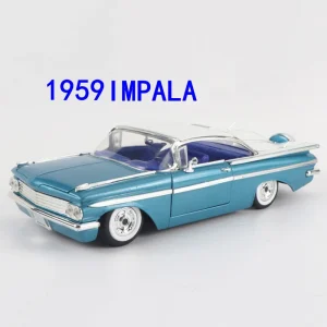 JADA 1:24 IMPALA Alloy Car Diecasts & Toy Vehicles Car Model Miniature Scale Model Car For Children