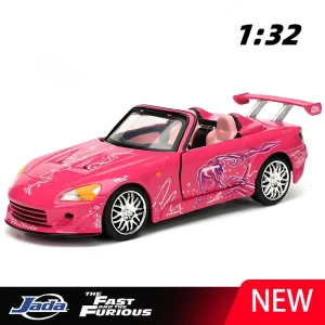 JADA 1:32 Fast & Furious S2000 JDM Alloy Car Diecasts & Toy Vehicles Car Model Miniature Scale Model Car Toys For Children