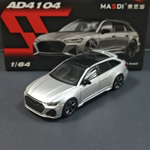 1:64 Audi RS6 Quattro Station Wagon Alloy Car Diecasts & Toy Vehicles Car Model Miniature Scale Model Car For Children
