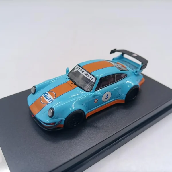 WU Model 1:64 964 RWB Alloy Car Diecasts & Toy Vehicles Car Model Miniature Scale Model Car For Children - Image 4