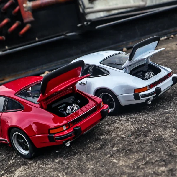WELLY 1:24 Porsche 911 Turbo 3.0 1974 Alloy Car Diecasts & Toy Vehicles Car Model Miniature Scale Model Car Toy For Children - Image 5