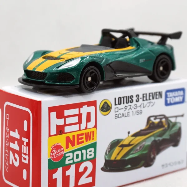 TOMY Lotus 3-Eleven Supercar Alloy Car Diecasts & Toy Vehicles Car Model Miniature Scale Model Car For Children Out Of Print - Image 3