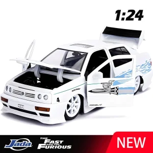 JADA 1:24 Fast & Furious Jesse’s VW Jetta Alloy Car Diecasts & Toy Vehicles Car Model Miniature Scale Model Car For Children
