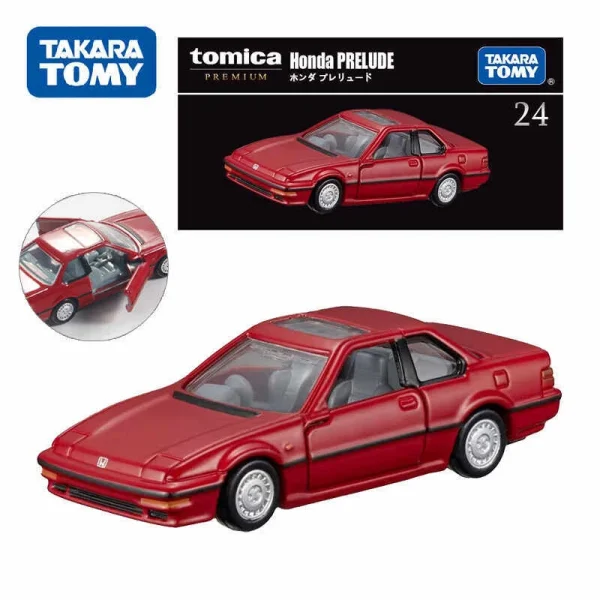 TOMY HONDA Prelude JDM Alloy Car Diecasts & Toy Vehicles Car Model Miniature Scale Model Car For Children - Image 4