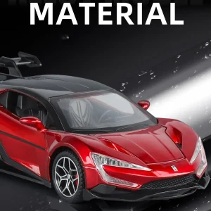 1:32 BYD Look UP U9 Supercar Alloy Die Cast Toy Car Model Sound and Light Children’s Toy Collectibles Birthday gift