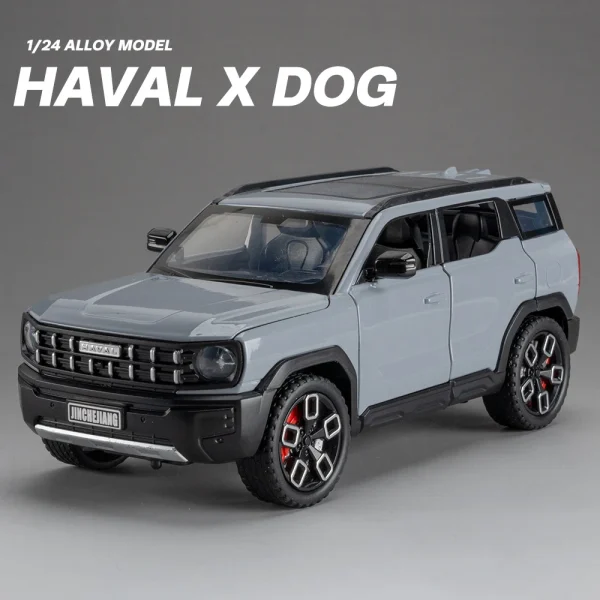 1:24 Haval Kugou SUV Great Wall Motor Alloy Muscle Car Model Sound and Light Children's Toy Collectibles Birthday gift - Image 4