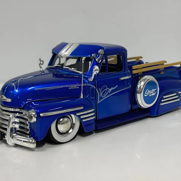 JADA 1:24 CHEVROLET PICKUP 1951 Alloy Car Diecasts & Toy Vehicles Car Model Miniature Scale Model Car For Children - Image 9