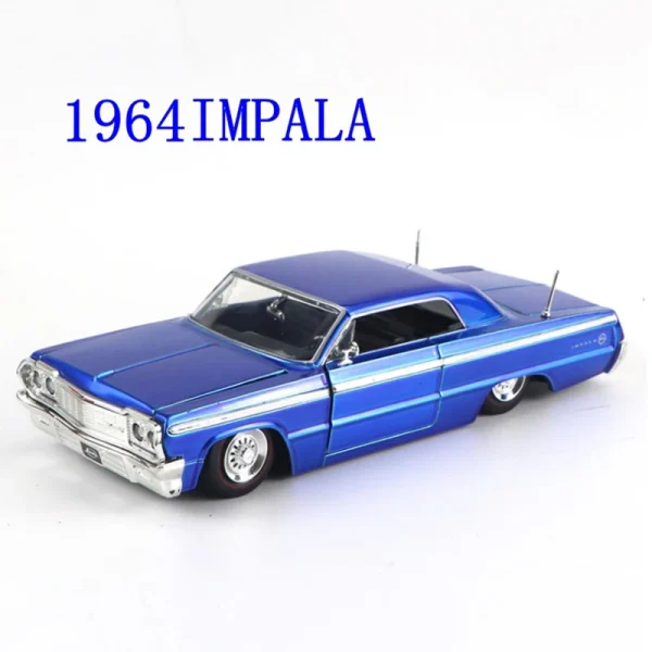 JADA 1:24 IMPALA Alloy Car Diecasts & Toy Vehicles Car Model Miniature Scale Model Car For Children - Image 6