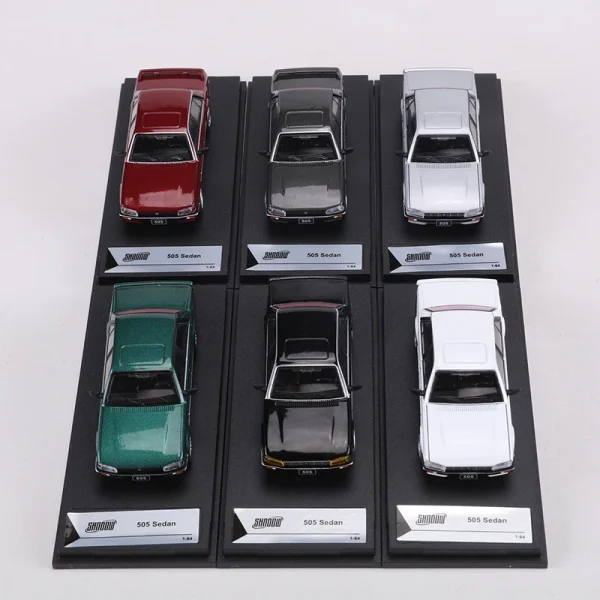 DCT 1/64 Peugeot 505 Sedan Alloy Car Diecasts & Toy Vehicles Car Model Miniature Scale Model Car For Children - Image 3