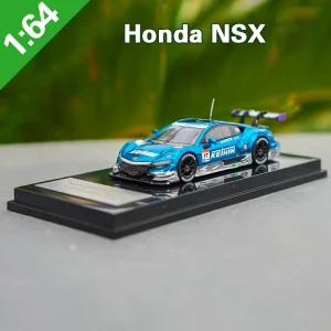 1:64 Honda NSX CONCEPT-GT GT500 Racing Alloy Car Diecasts & Toy Vehicles Car Model Miniature Scale Model Car Toy For Children