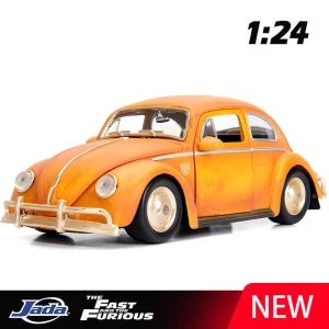 JADA 1:24 Beetle Alloy Car Diecasts & Toy Vehicles Car Model Miniature Scale Model Car For Children
